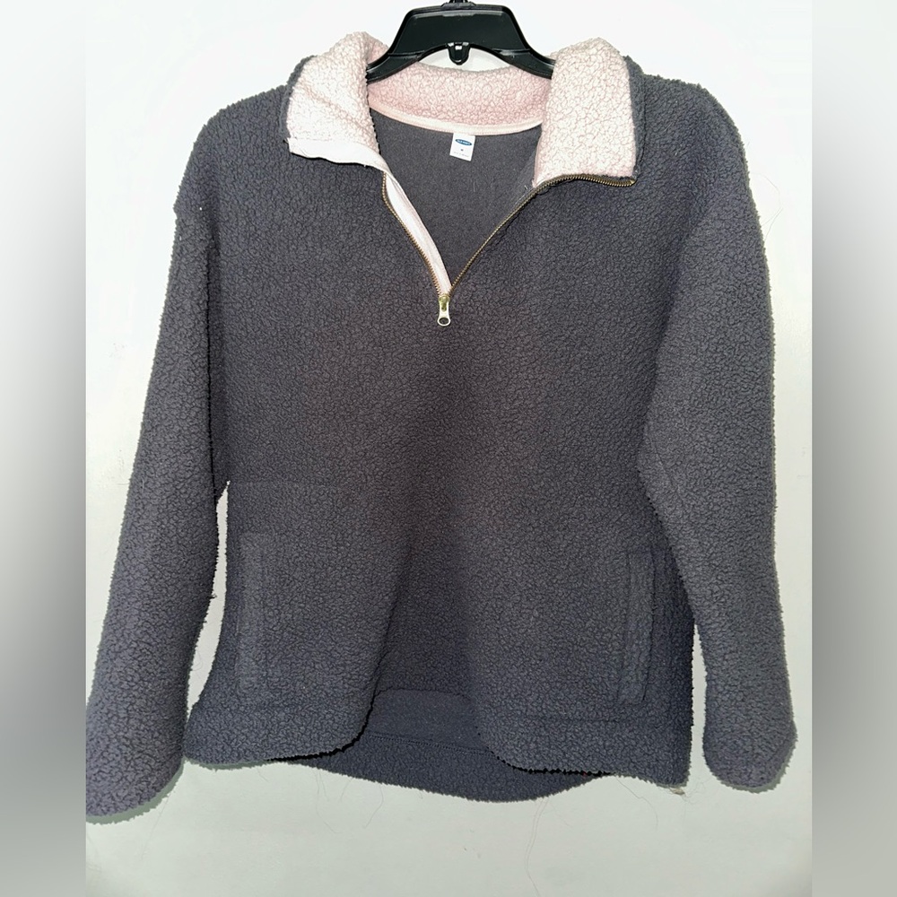 Women’s Sherpa Grey Quarter Zip